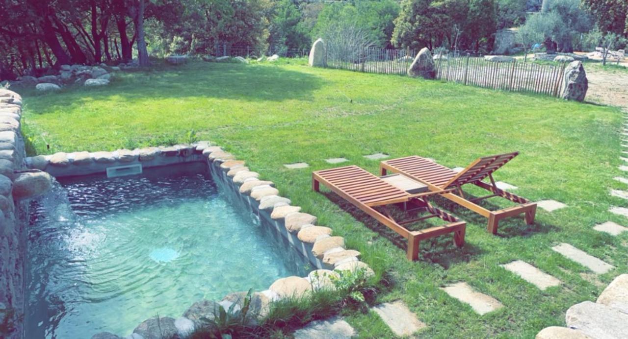 La Bergerie Du Chene Guest House Omessa ภายนอก รูปภาพ